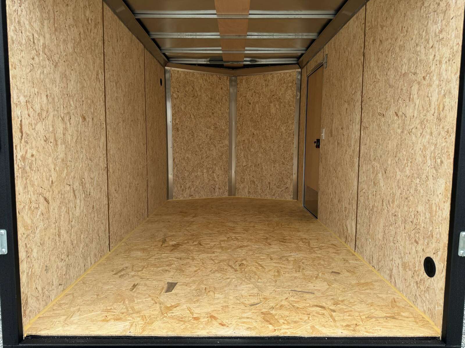 Photo of 2026 Mirage XE 7X12 V-Nose Ramp Door Cargo / Enclosed Trailer Extra Height Black 7000lb GVW