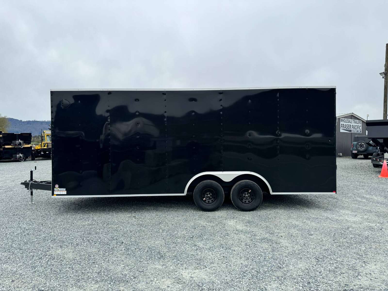 Photo of 2025 Mirage XE 8.5x20 V Nose Cargo / Enclosed Trailer Extra Height Ramp Door Black Car Hauler Package