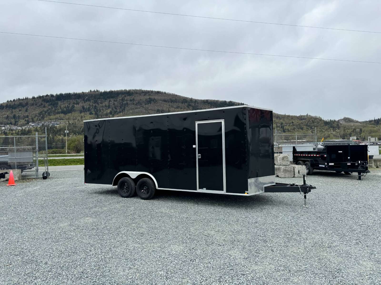 Photo of 2025 Mirage XE 8.5x20 V Nose Cargo / Enclosed Trailer Extra Height Ramp Door Black Car Hauler Package