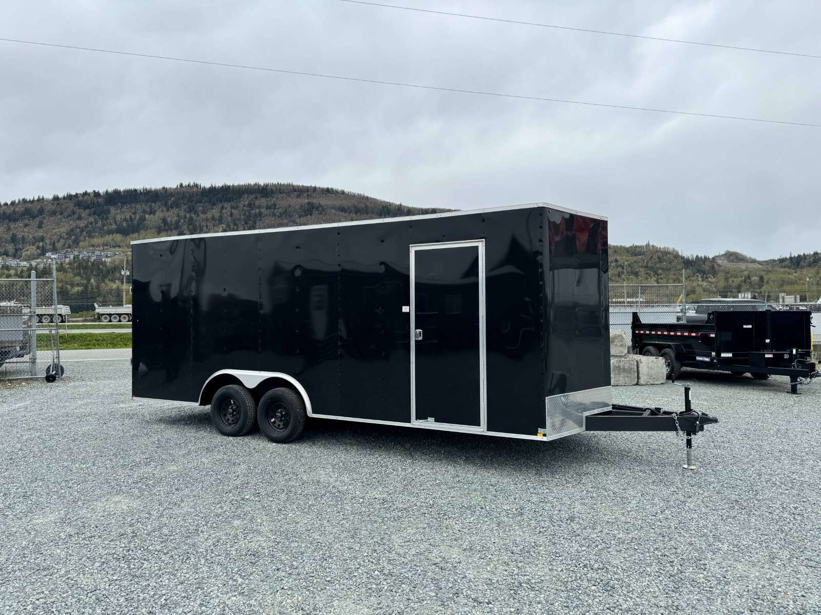 Photo of 2025 Mirage XE 8.5x20 V Nose Cargo / Enclosed Trailer Extra Height Ramp Door Black Car Hauler Package