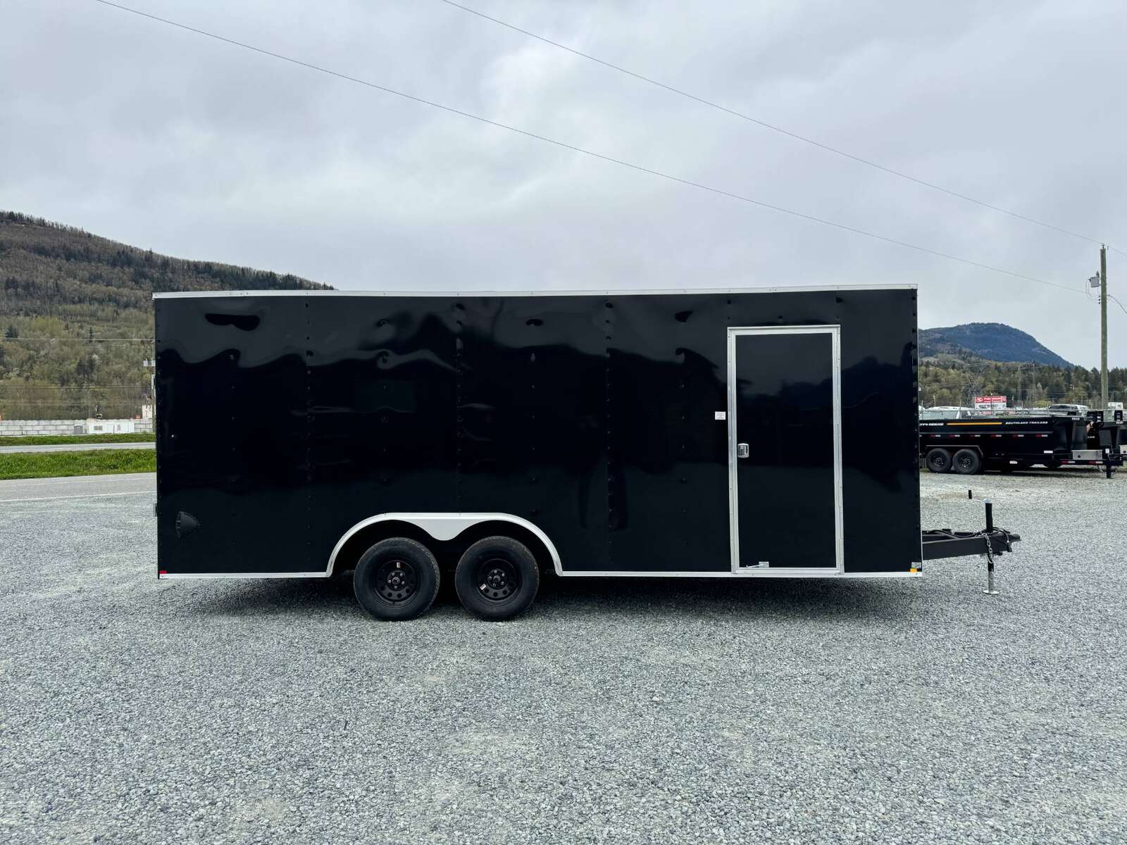 Photo of 2025 Mirage XE 8.5x20 V Nose Cargo / Enclosed Trailer Extra Height Ramp Door Black Car Hauler Package