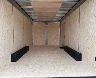 Thumbnail Photo of 2025 Mirage XE 8.5x16 V Nose Extra Height Cargo / Enclosed Trailer Ramp Door Charcoal Grey 7000lb GVW