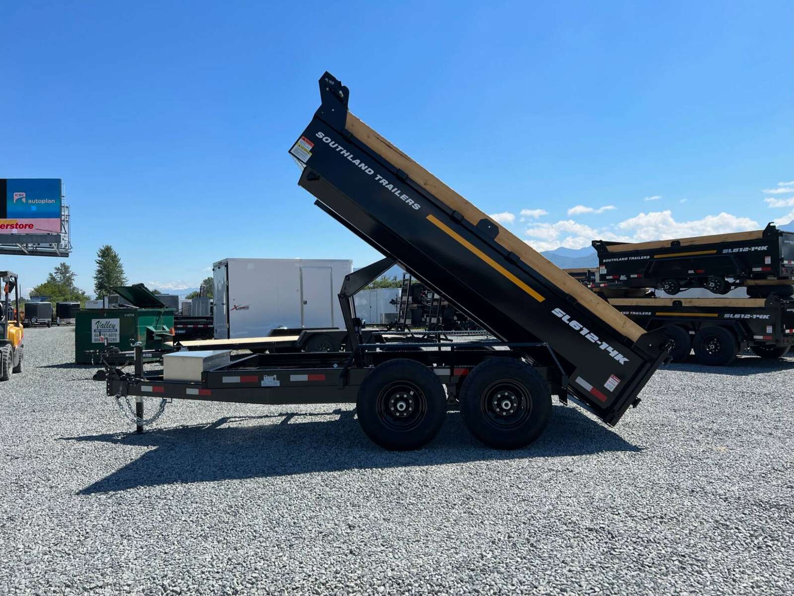 Photo of 2025 Southland 6X12 Dump Trailer 15,400LB Heavy Duty with Tarp & Ramps