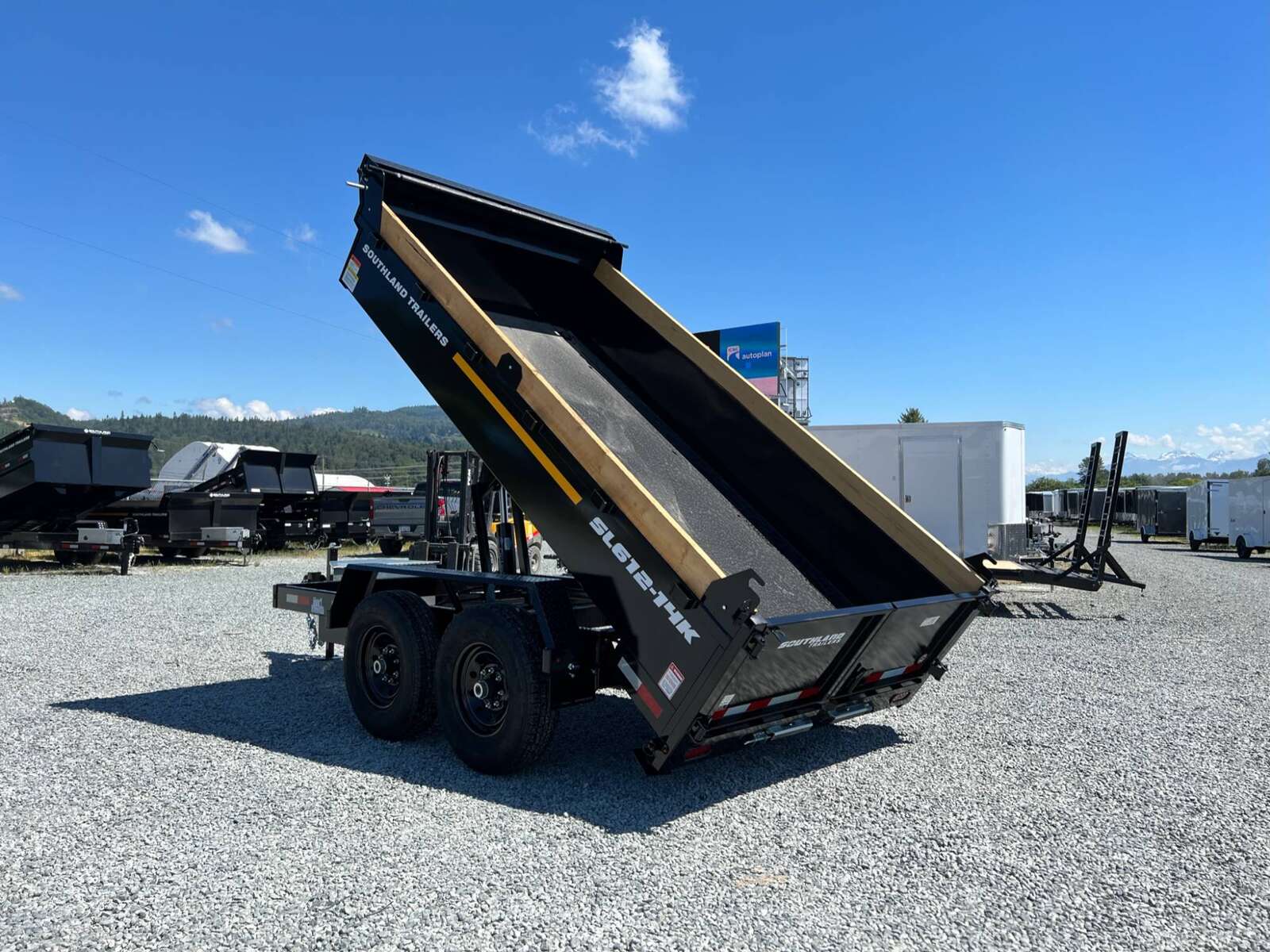 Photo of 2025 Southland 6X12 Dump Trailer 15,400LB Heavy Duty with Tarp & Ramps