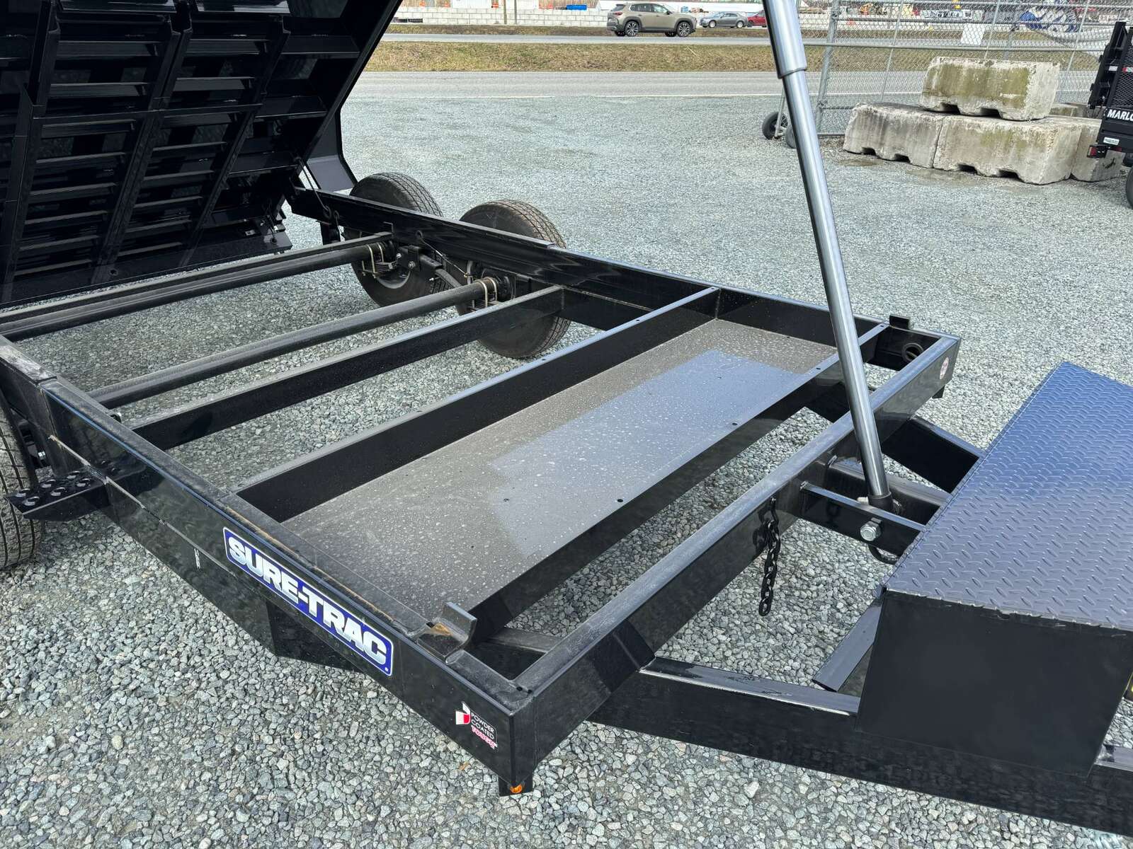 Photo of New SureTrac 7x14 Telescopic Hoist Dump Trailer 14,000lbs GVW w/ Ramps and Tarp