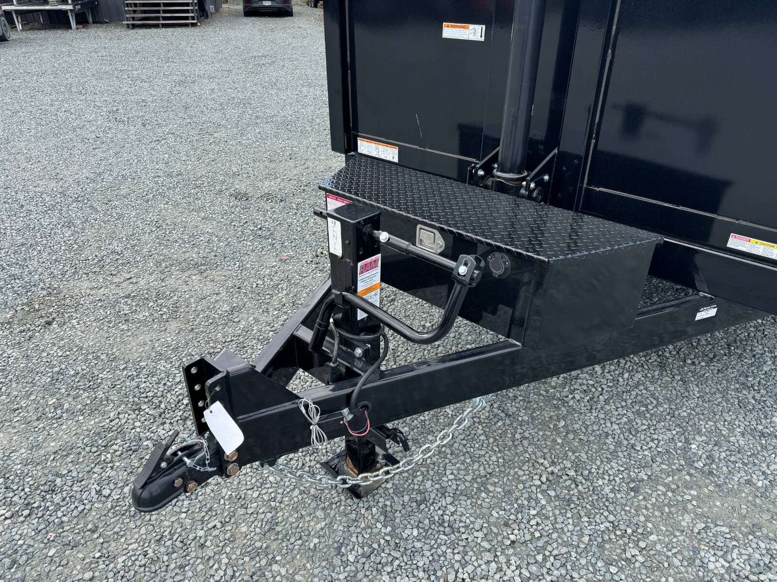 Photo of New SureTrac 7x14 Telescopic Hoist Dump Trailer 14,000lbs GVW w/ Ramps and Tarp