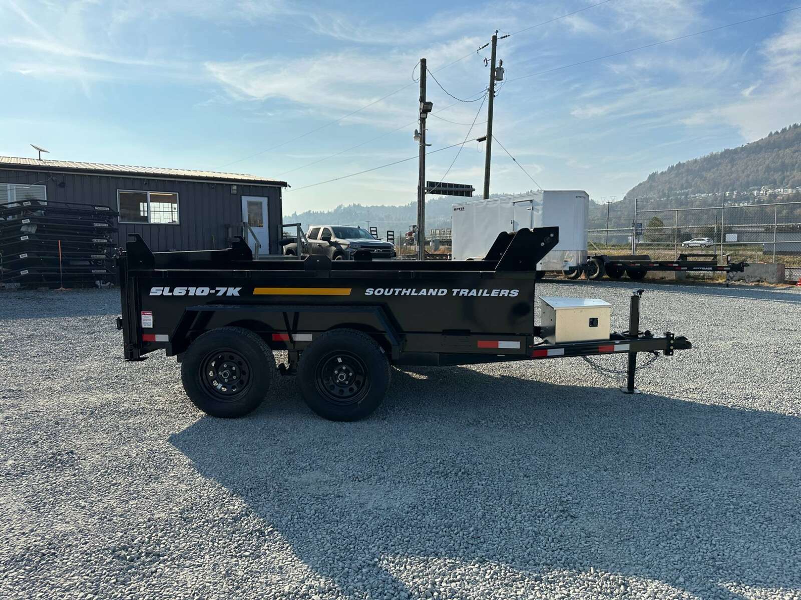 Photo of 2025 Southland 6x10 Dump Equipment Trailer 7700lb GVW w/Ramps & Tarp