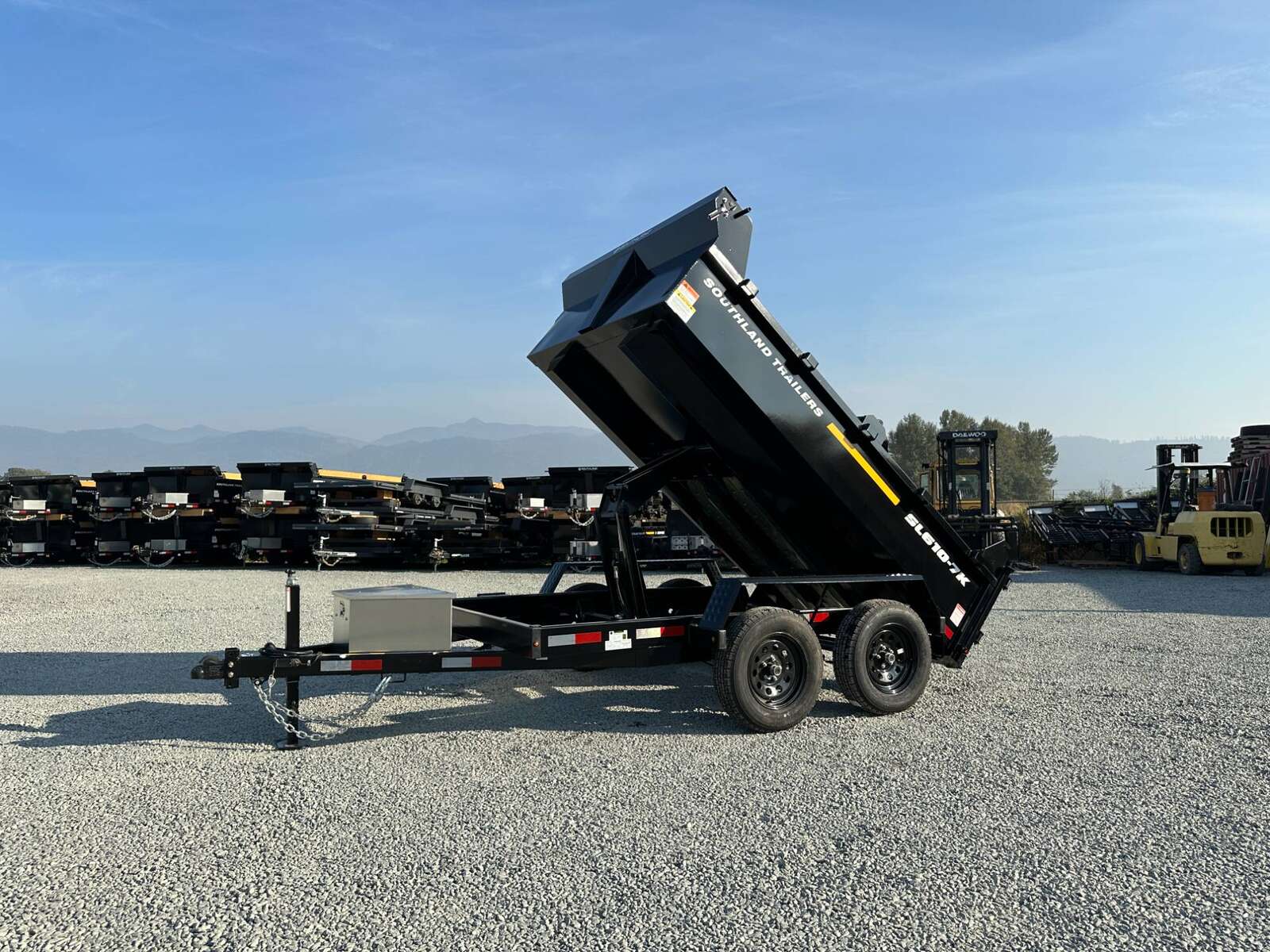 Photo of 2025 Southland 6x10 Dump Equipment Trailer 7700lb GVW w/Ramps & Tarp