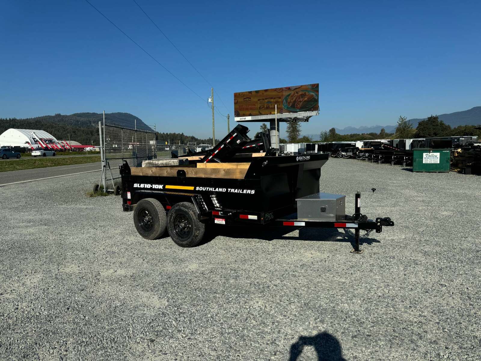 Photo of 2025 Southland 6x10 Dump Trailer 11,400lb GVW with Tarp and Ramps