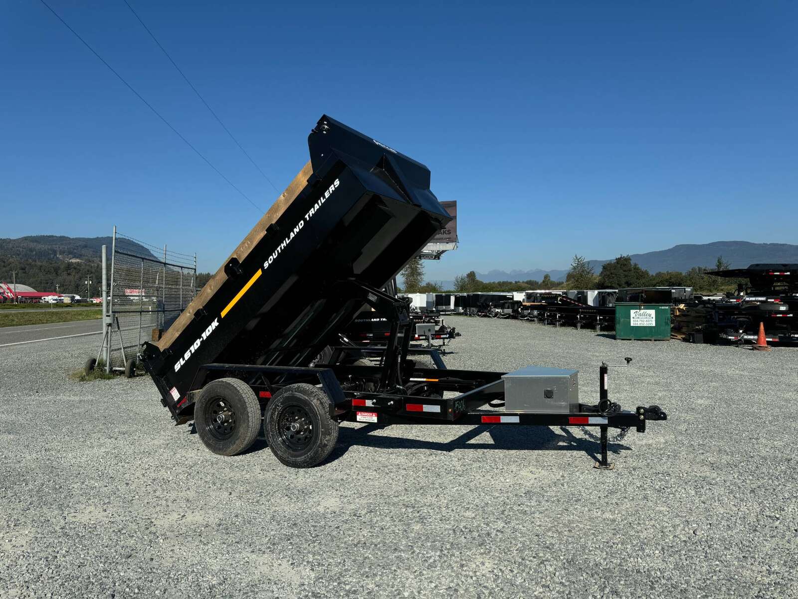 Photo of 2025 Southland 6x10 Dump Trailer 11,400lb GVW with Tarp and Ramps