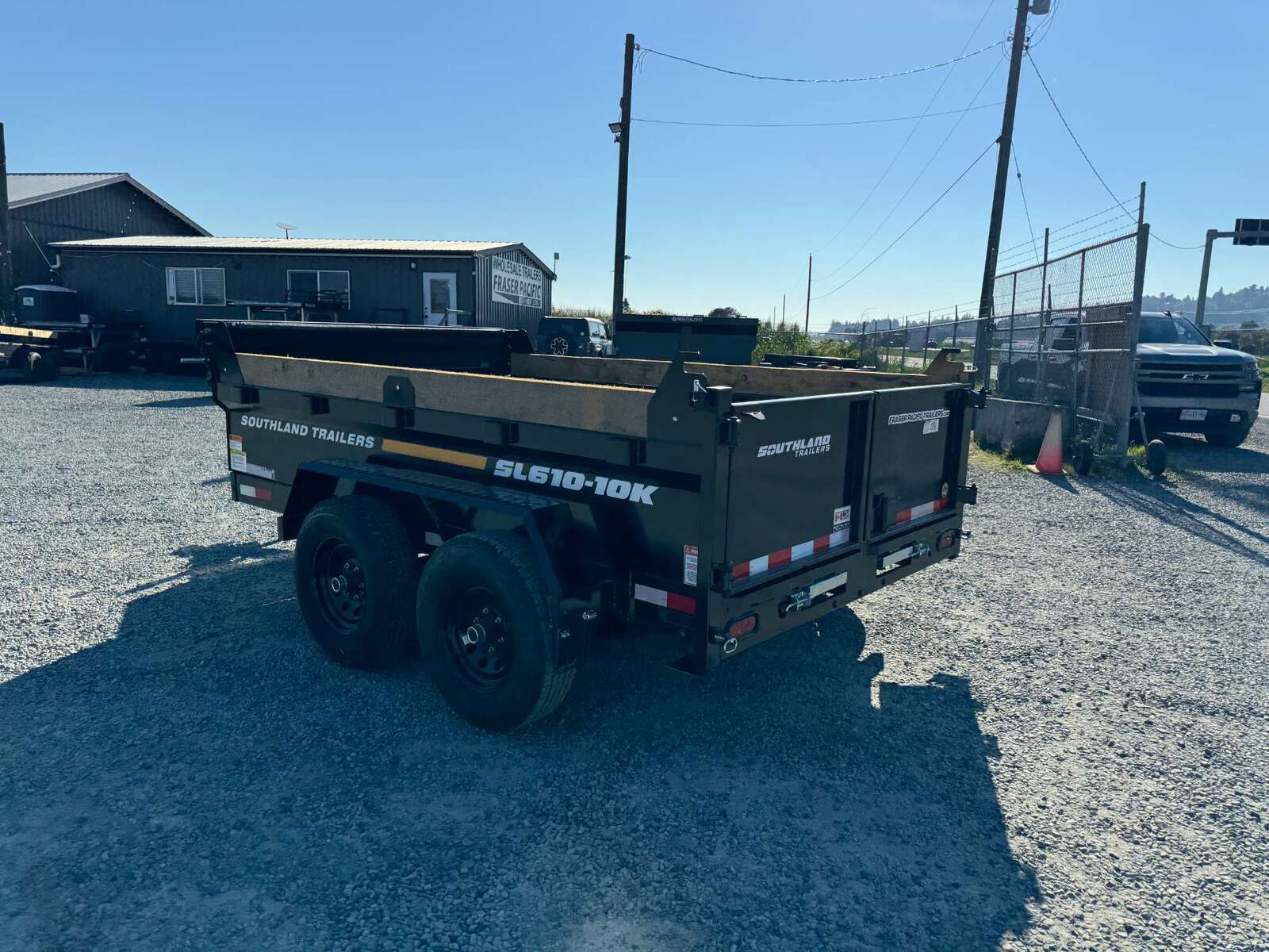 Photo of 2025 Southland 6x10 Dump Trailer 11,400lb GVW with Tarp and Ramps