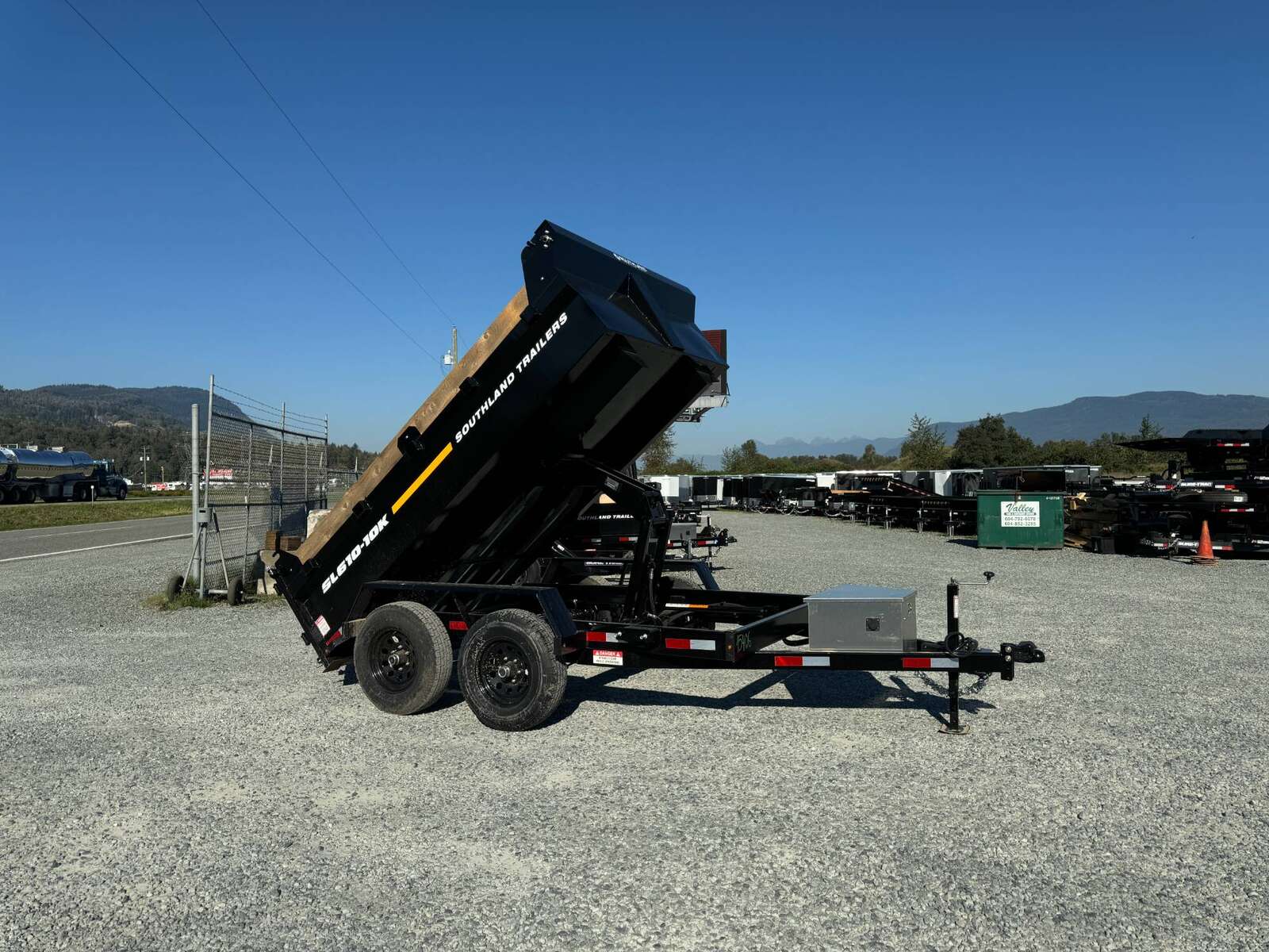 Photo of 2025 Southland 6x10 Dump Trailer 11,400lb GVW with Tarp and Ramps