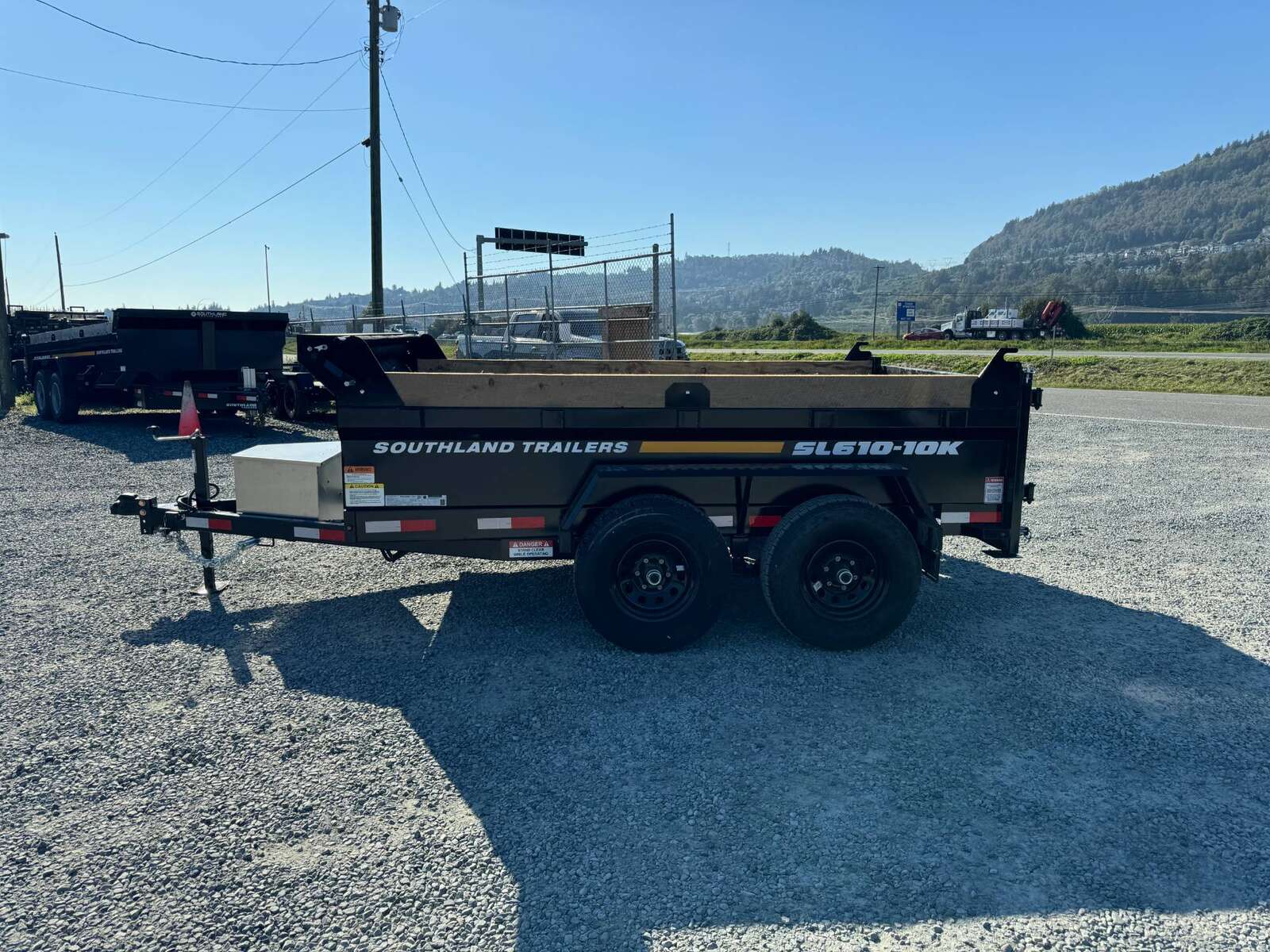 Photo of 2025 Southland 6x10 Dump Trailer 11,400lb GVW with Tarp and Ramps