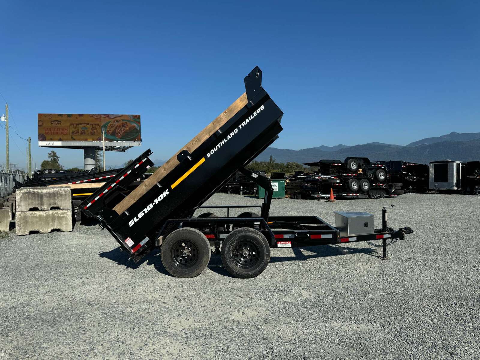 Photo of 2025 Southland 6x10 Dump Trailer 11,400lb GVW with Tarp and Ramps